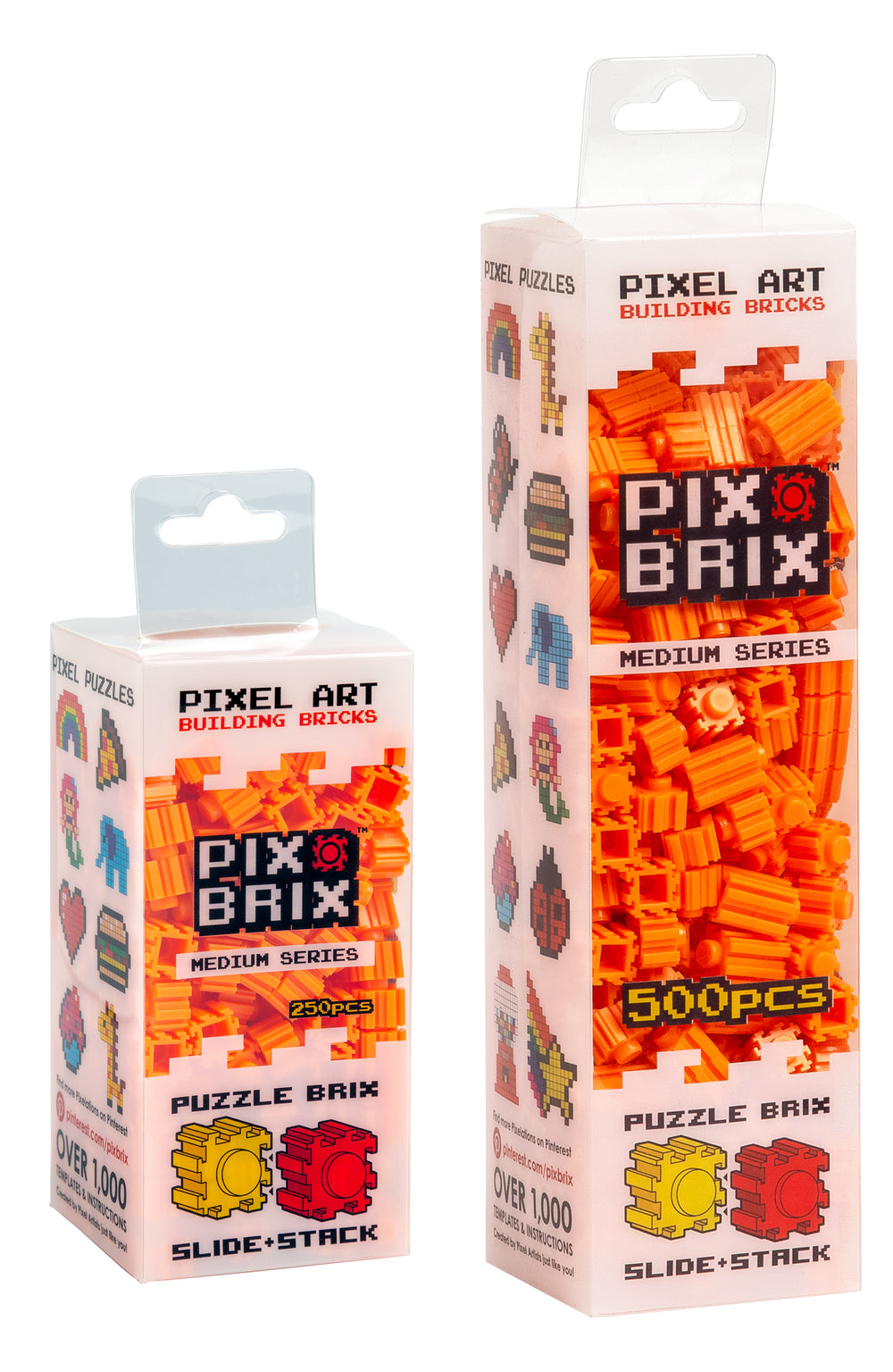 Pix Brix Medium Series Medium Orange