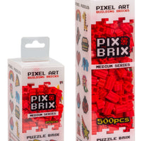 Pix Brix Medium Series Medium Red