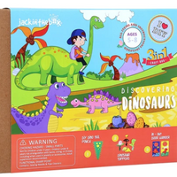 JackInTheBox 3-in 1 Discovering Dinosaurs