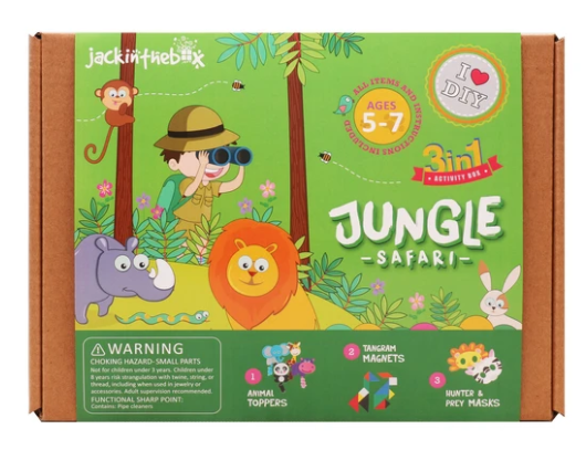 JackInTheBox 3-in 1 Jungle Safari