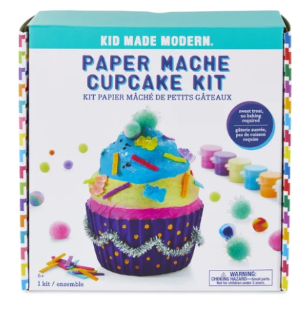 Paper Mache Cupcake Kit