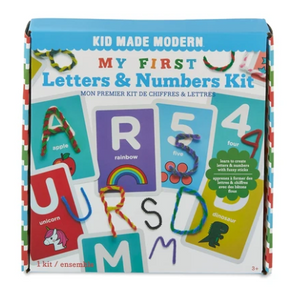 My First Letter & Numbers Kit