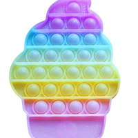 Glitter Ice Cream Fidget Popper