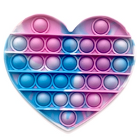 OMG Pop Fidgety - Cotton Candy Tie Dye Heart