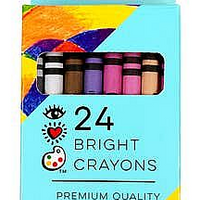 iHeart Art Bright Crayons 24ct