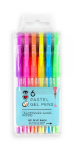 iHeart Art 6 Pastel Gel Pens