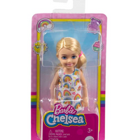 Barbie Chelsea Doll (Blonde) In Rainbow Dress