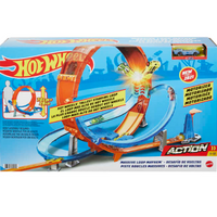 Hot Wheels Massive Loop Mayhem Track Set