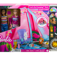 Barbie It Takes Two Camping Playset With Tent