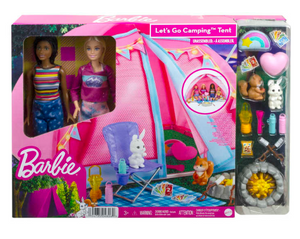 Barbie It Takes Two Camping Playset With Tent