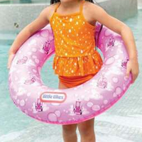 27 In. Pink Pool Tube