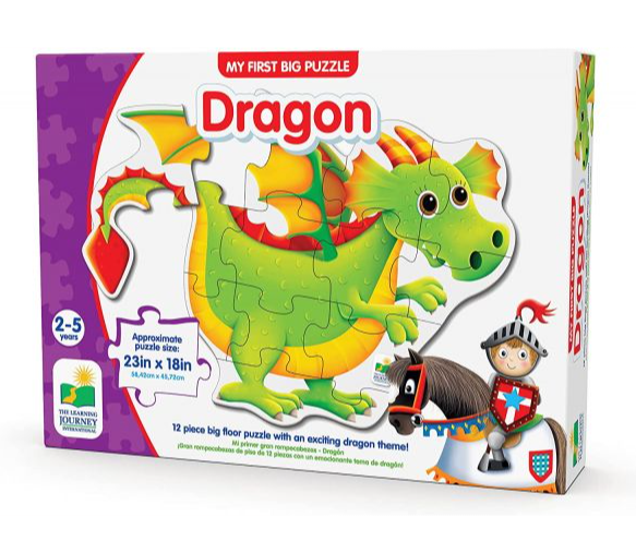 The Learning Journey My First Big Floor Puzzle Dragon