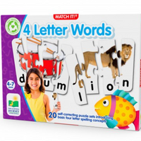 Match It! 4 Letter Words