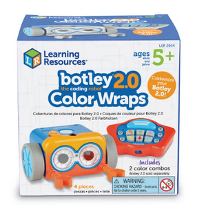 Botley® 2.0 Color Wraps: Red & Silver Pack