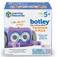 Botley® the Coding Robot Facemask 4-Pack