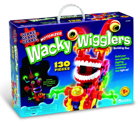 motorized gears Gears! Gears! Gears!® Motorized Wacky Wigglers® Building Set