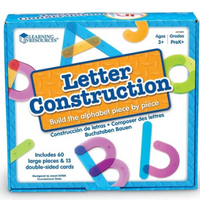 Letter Construction Activity Set