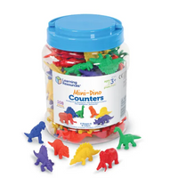 Mini Dino Counters (Set of 108)