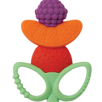 LIL' NIBBLES TEXTURED SILICONE TEETHER - FRUIT KABOB