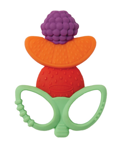 LIL' NIBBLES TEXTURED SILICONE TEETHER - FRUIT KABOB