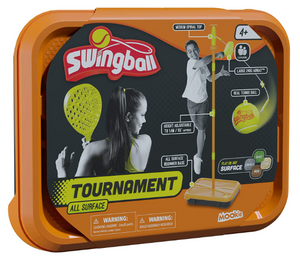 Swingball Tournament - Tether Tennis Game with up to 4 Feet Adjustable Height Pole