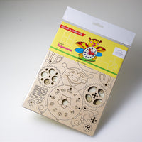 3D-puzzle coloring Clocks