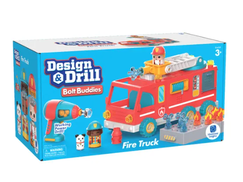 Design & Drill® Bolt Buddies® Fire Truck