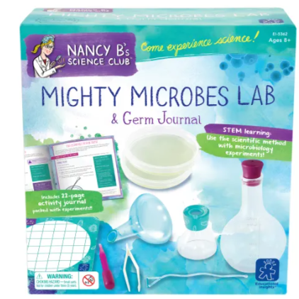 Nancy B's Science Club® Mighty Microbes Lab and Germ Journal
