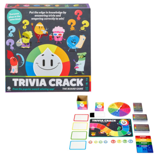 Trivia Crack The Board Game