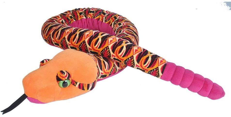 Snake (Tribal Orange) Plush