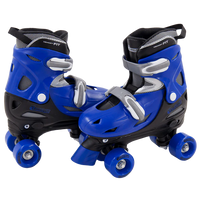 Chicago Boys Quad Roller Skate Set - Black/Blue -SIZE 10-13
