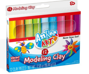 Modeling Clay - 12 Count