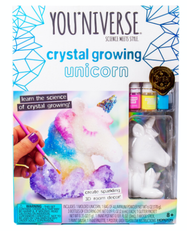 Crystal Growing Unicorn