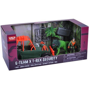 E-Team X T-Rex Playset