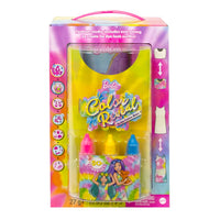 Barbie Doll Color Reveal Gift Set, Tie-Dye Fashion Maker With 2 Barbie Dolls