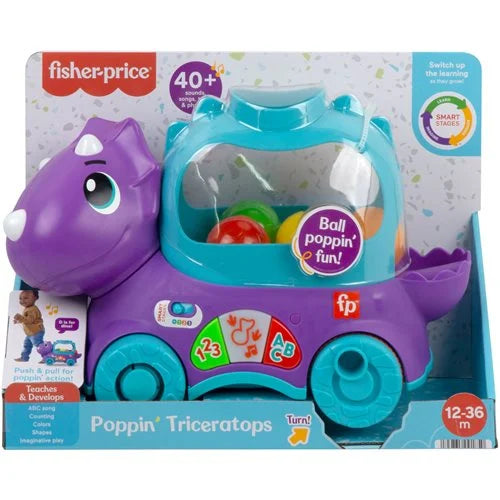 Fisher-Price Poppin' Triceratops