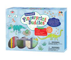Fingerprint Buddies Art Kit - Dinosaurs