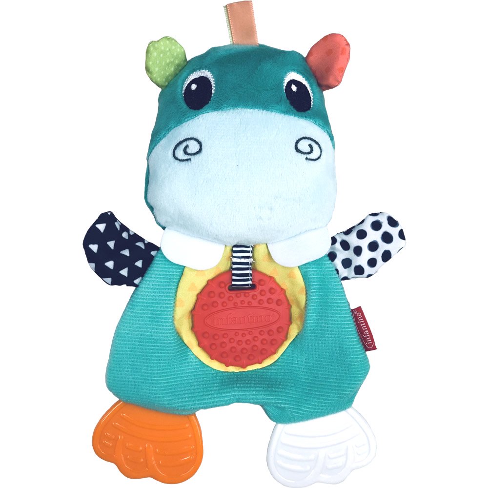 Cuddly Teether - Hippo