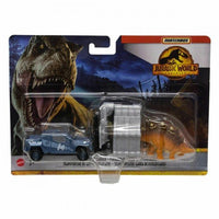 Jurassic World Dominion Stegosaurus Claw Carrier Mattel Matchbox