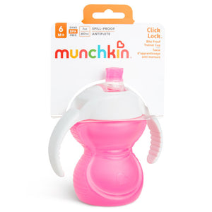 Click Lock Trainer Cup - 7 oz - Pink