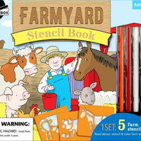 Farmyard Stencil Book