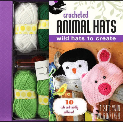 Chrocheted Animal Hats
