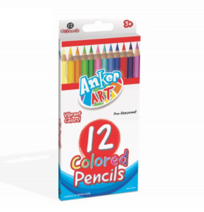Colored Pencils - 12 Count