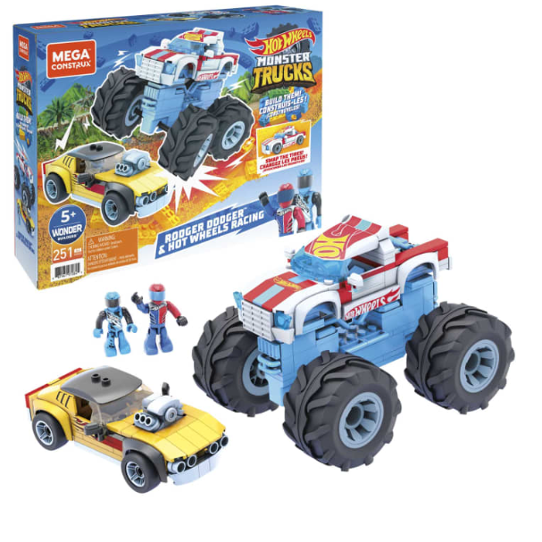 MEGA Construx™ Hot Wheels® Rodger Dodger™ & Hot Wheels® Racing