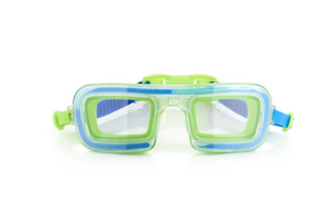 Sand Bucket Blue Swim Goggles