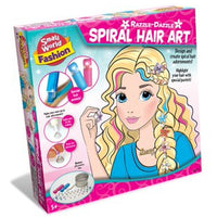 Spiral Hair Art