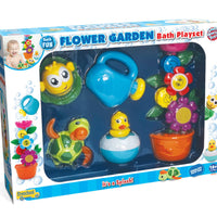 Flower Garden Bath Playset