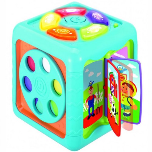 Side to Side Discovery Cube Toddler Activity Toy